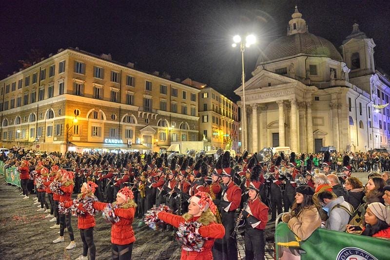 Véspera de Ano Novo em Roma