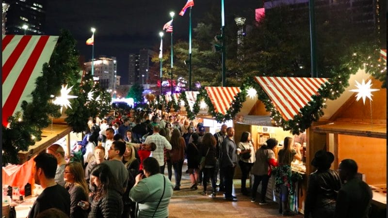 Weihnachtsmarkt in Atlanta