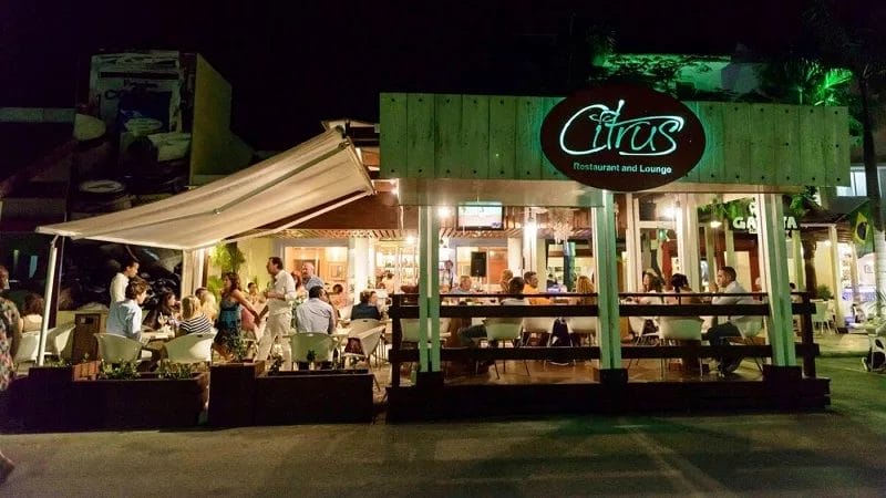 Ristorante di cucina fusion Citrus a Punta Cana