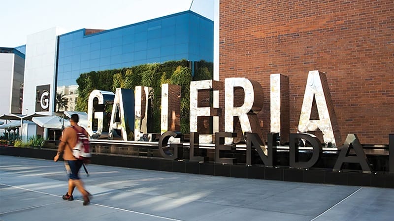 Centre commercial Glendale Galleria à Los Angeles