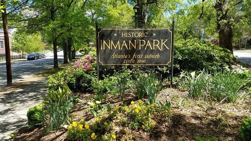 Inman Park neighborhood