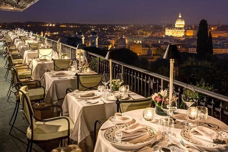 Restaurant à Rome