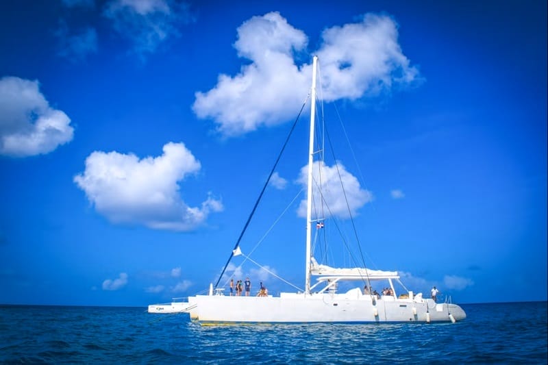 Catamaran excursion to Saona Island