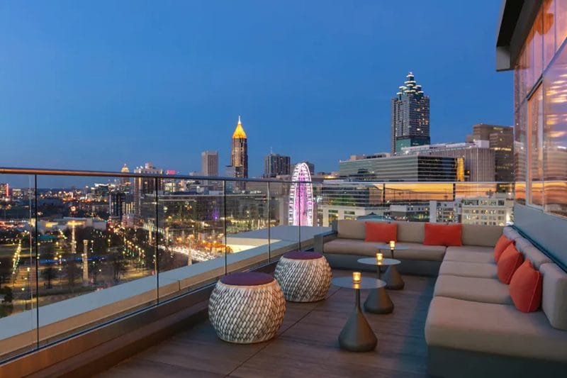 Sky Lounge em Atlanta