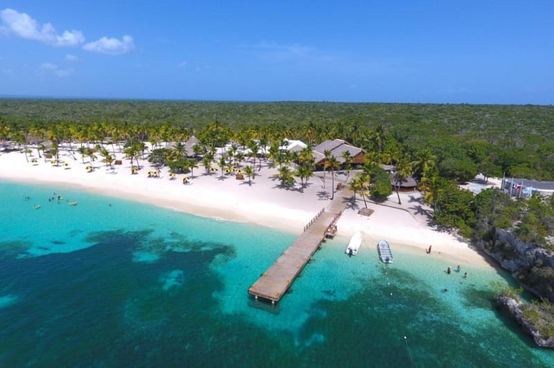 L'île de Catalina près de Punta Cana