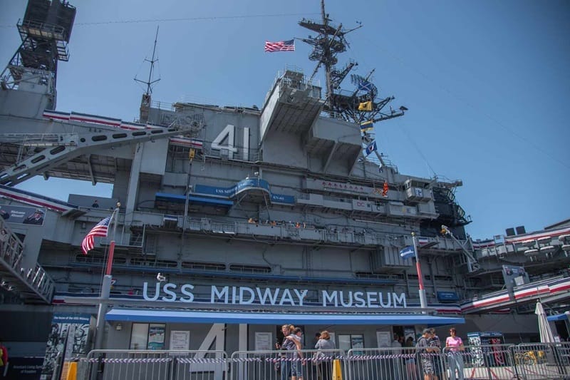 USS Midway Museum in San Diego