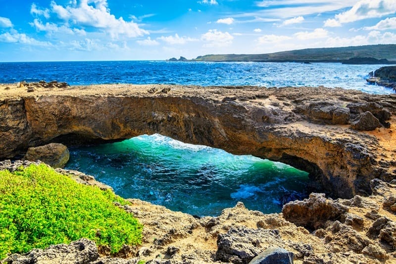 Pont pour bébés à Aruba