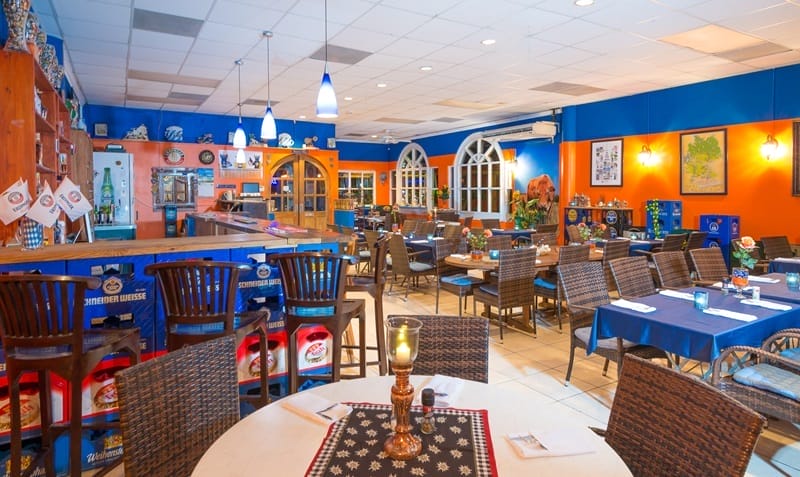 Restaurante alemán Bavaria en Aruba