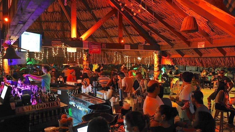 MooMba Beach Bar in Aruba