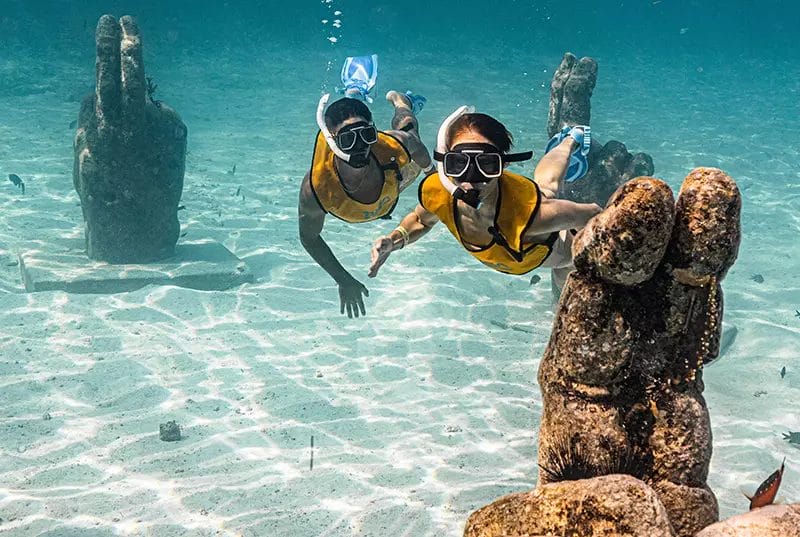 Plongée en apnée à Cancun